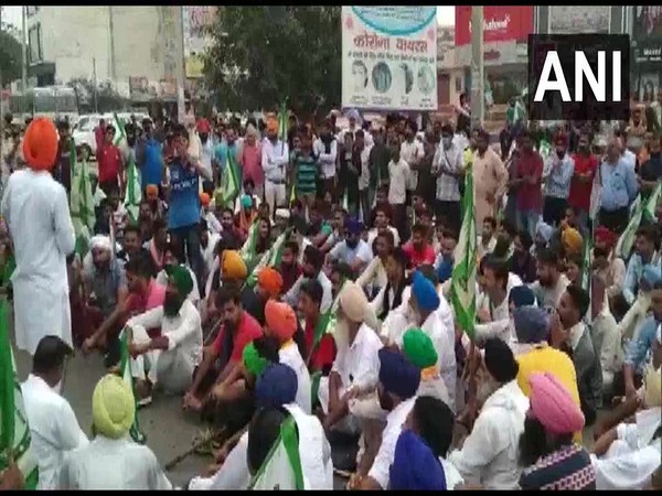 Protest under the banner of Samyukta Kisan Morcha (File photo) 