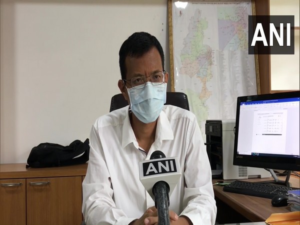 Kiran Kumar, Deputy Commissioner of West Imphal district speaking to ANI. (Photo/ANI)