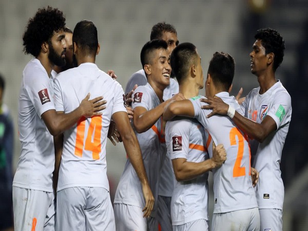 India Men's Football Team (Photo: Twitter/Anurag Thakur)