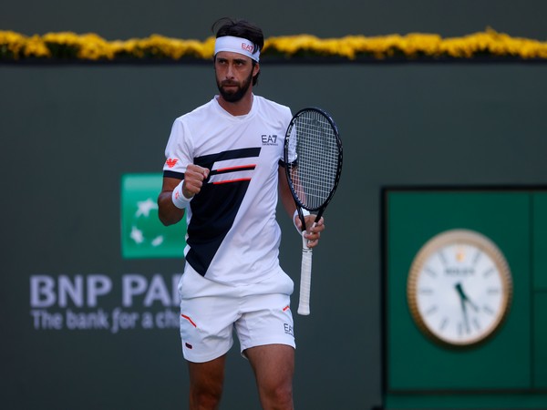 Nikoloz Basilashvili (Photo: Twitter/BNP Paribas Open)
