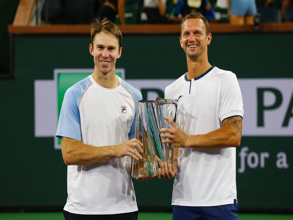John Peers and Filip Polasek (Photo: Twitter/BNP Paribas Open)