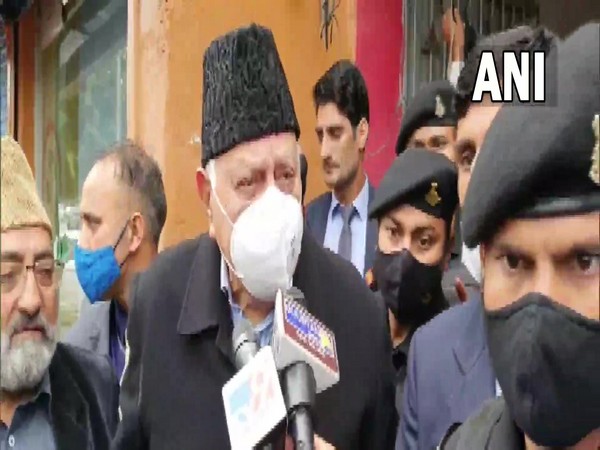 NC leader Farooq Abdullah. (Photo/ANI)