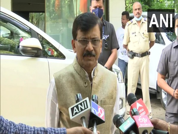 Shiv Sena leader Sanjay Raut (Photo/ANI)