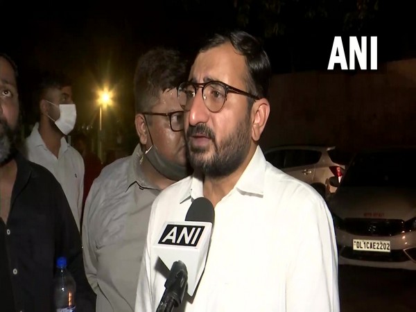 Manish Bhanushali, BJP worker (Photo/ANI)