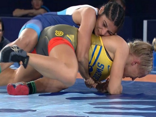 Sarita Mor in action during her bout (Image: SAI Media)