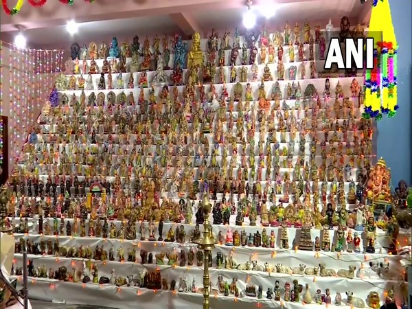 Visuals from Gandhari Amman Kovil temple, Thiruvananthapuram (Photo/ANI)