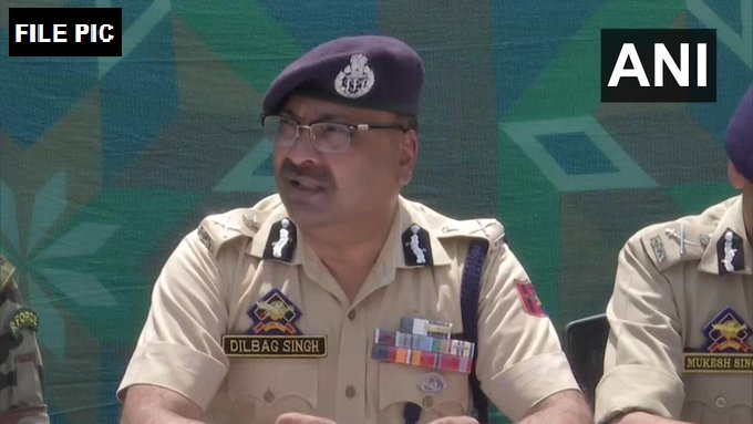 Jammu and Kashmir DGP Dilbag Singh (File Photo)