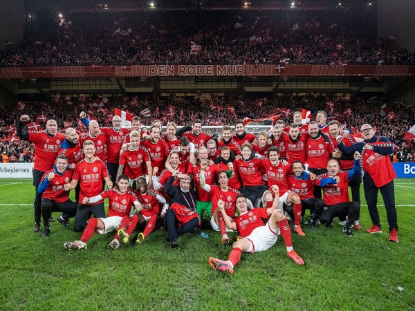 Denmark men's football team (Photo: Twitter/Fodboldlandsholdene)