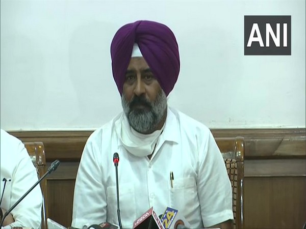 Congress MLA Pargat Singh addressing a press conference in Chandigarh on Thursday. [Photo/ANI]