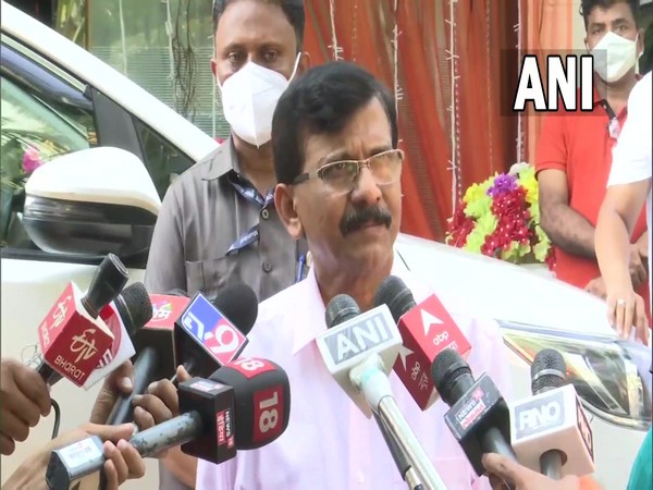 Shiv Sena leader Sanjay Raut (Photo/ANI)