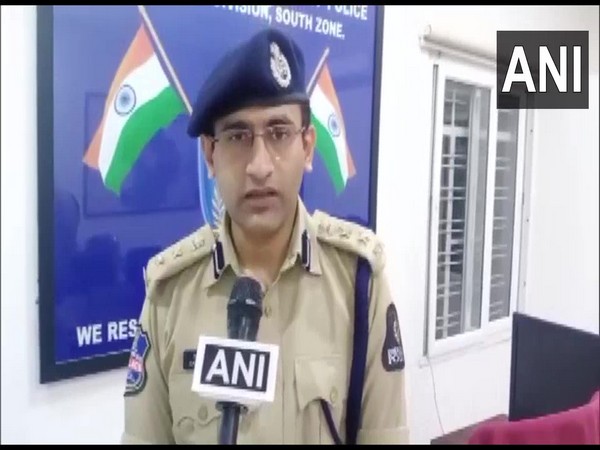 Gajarao Bhupal, Deputy Commissioner of Police (DCP), South Zone (Hyderabad) (Photo/ANI) 