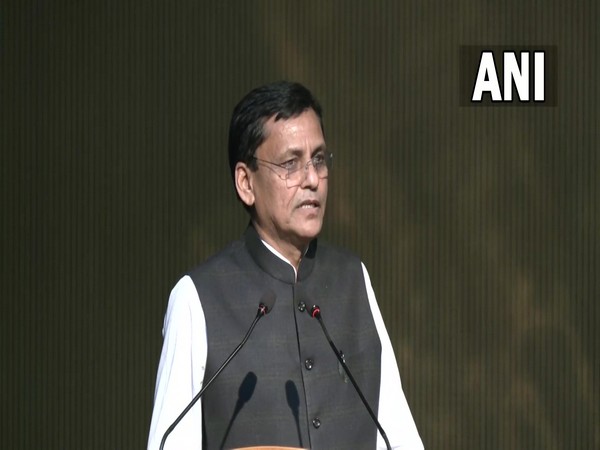 National Security Guard Director General M.A. Ganapathy speaking on 37th Raising Day of the NSG (Photo/ANI)