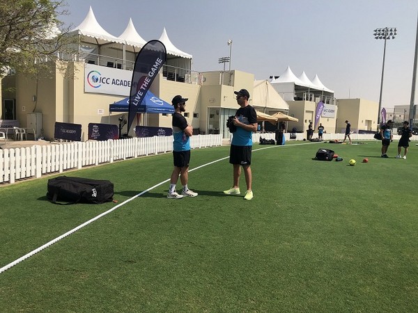 Kane Williamson and Stephen Fleming (Image: BLACKCAPS' Twitter)