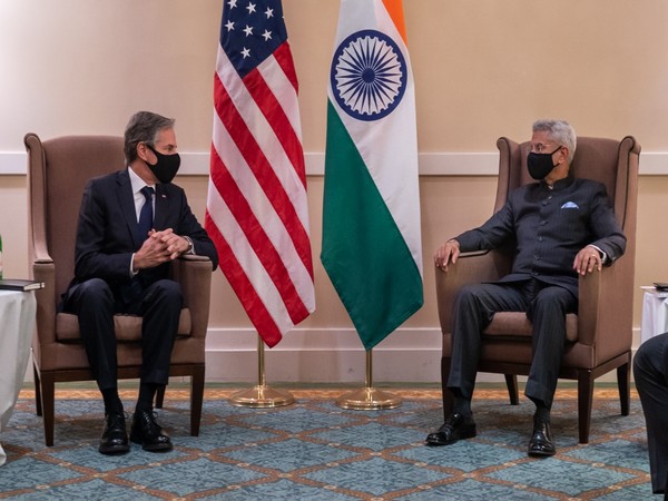 External Affairs Minister S Jaishankar met with US Secretary of State Antony Blinken (Photo Credit: Twitter)