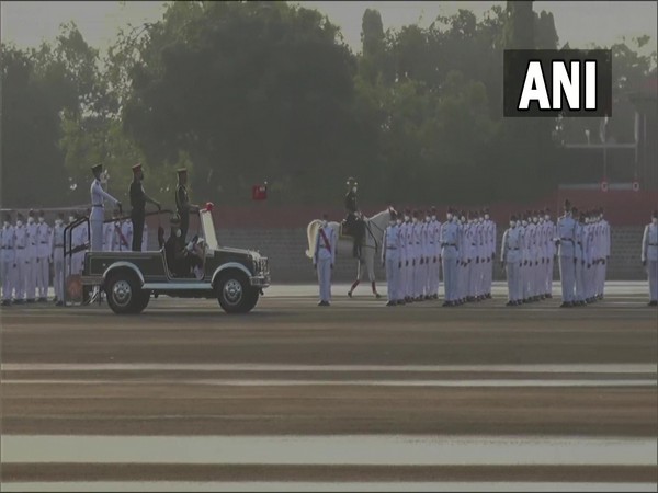 Army Chief MM Naravane reviews passing out parade at NDA Pune (Photo/ANI) 