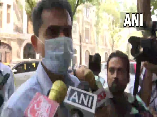 NCB Zonal director Sameer Wankhede speaking to reporters in Mumbai on Friday (Photo/ANI) 