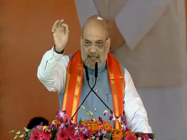 Union Home Minister Amit Shah in Lucknow (Photo/ANI)