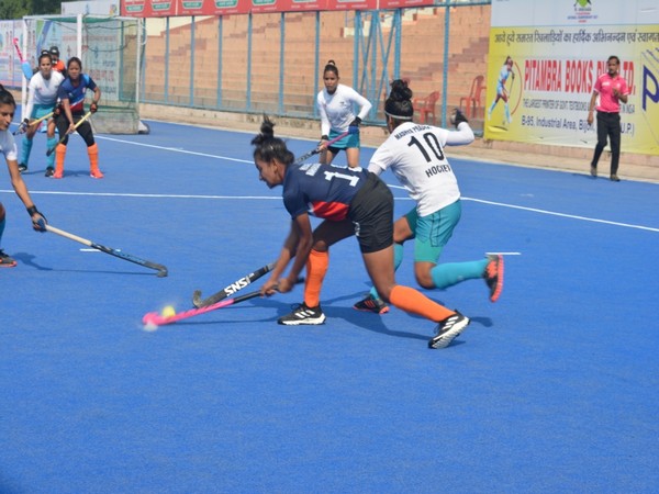 Visuals from the semi-final match (Photo/Hockey India-Twitter)
