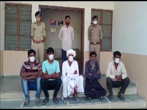 Five people were arrested in Kutch, Gujarat.