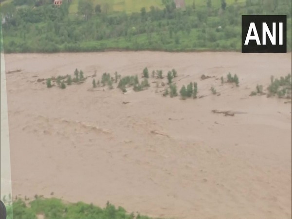 An aerial view of flood-affected areas of Uttarakhand (Photo/ANI)