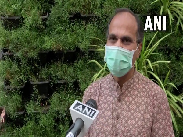 Senior Congress leader Adhir Ranjan Chowdhury speaking to ANI on Tuesday. (Photo/ANI)