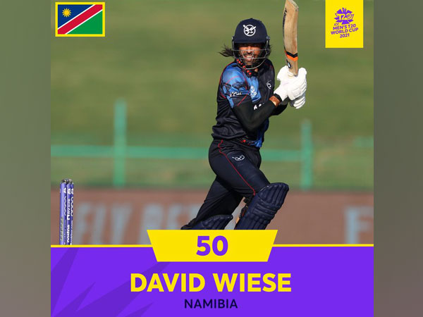 David Wiese in action (Photo/ T20 World Cup Twitter)