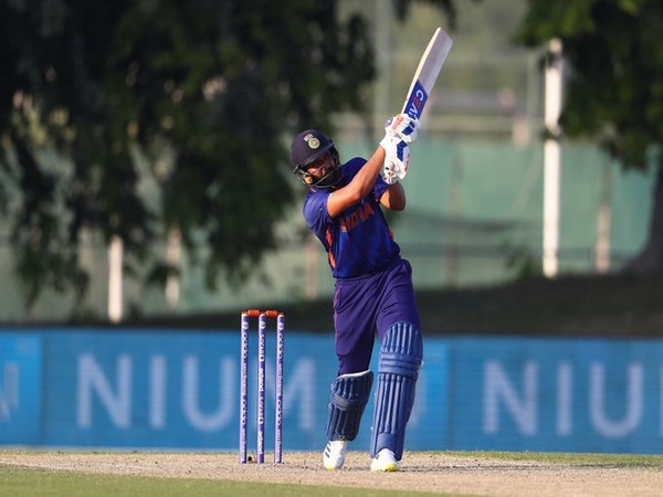 Rohit Sharma in action (Photo/ BCCI Twitter)