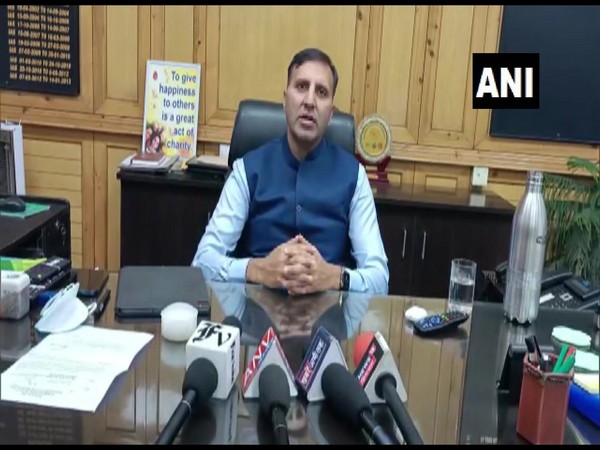 Abid Hussain Sadiq, Deputy Commissioner, Kinnaur. (Photo/ANI)