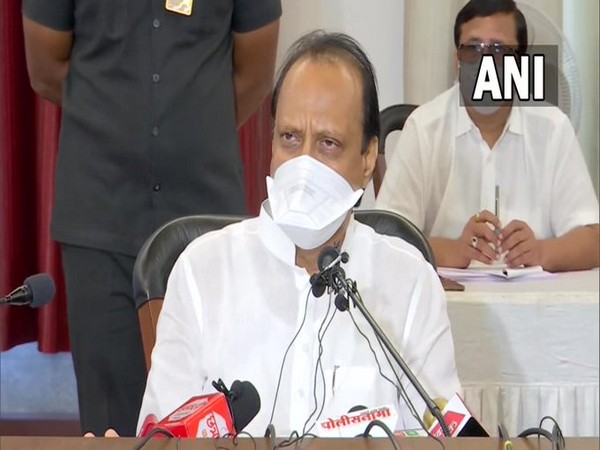 Deputy Chief Minister Ajit Pawar addressing the media on Friday (Photo/ANI)