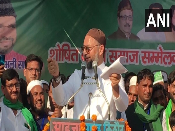 All India Majlis-e-Ittehadul Muslimeen President Asaduddin Owaisi (Photo/ANI)