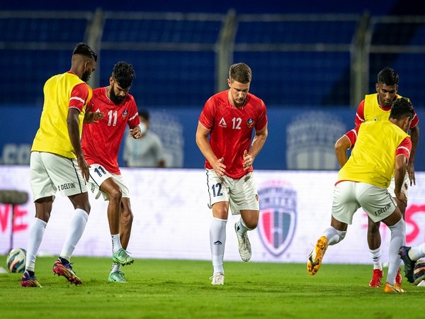 FC Goa players training ahead of their game against BFC (Image: ISL)