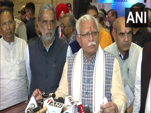 Haryana Chief Minister Manohar Lal Khattar (Photo/ANI)