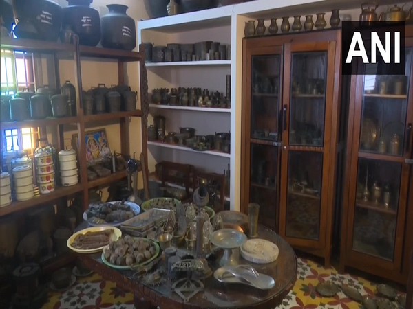 A visual of antique items collected by Ayyanar. (Photo/ANI)