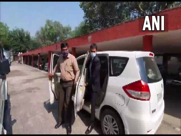 NCB Mumbai Zonal Director Sameer Wankhede reached NCB office in Delhi on Tuesday. (Photo/ANI)