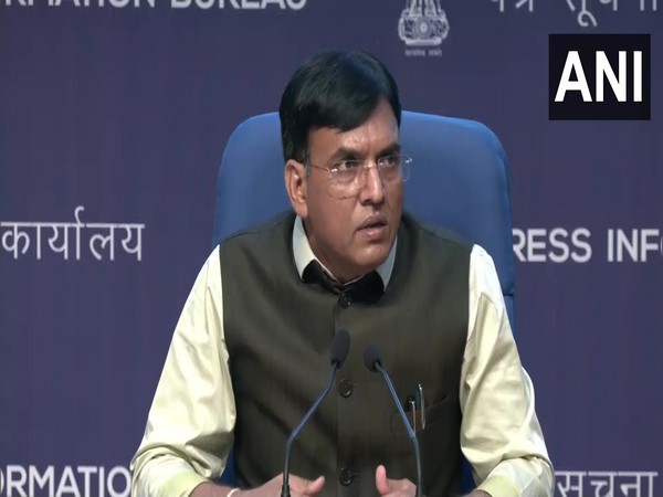 Union Minister Mansukh Mandaviya. [Photo/ANI]