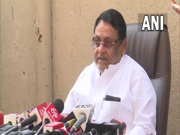 Maharashtra Minister and senior Nationalist Congress Party (NCP) leader Nawab Malik (Photo/ANI)