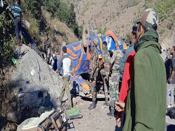 Eight people died in a road accident in J&K's Doda (Photo/ANI)