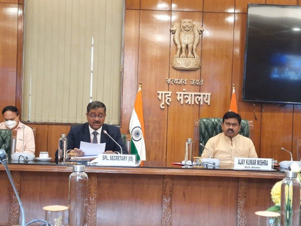 MoS Ajay Kumar Mishra attending 22nd All India Conference of Directors of Fingerprints Bureaux (Photo/ANI) 