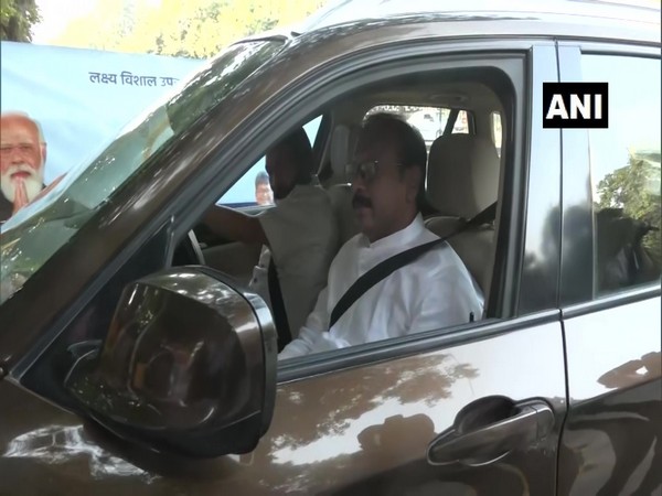 YSRCP delegation reaching EC office in New Delhi (Photo/ANI)