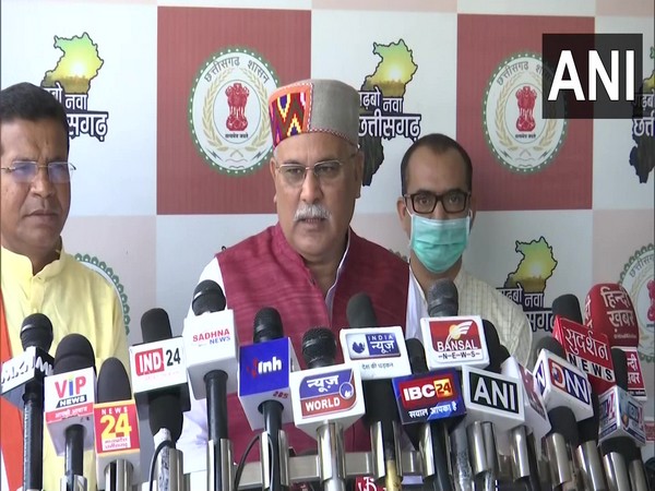 Chhattisgarh Chief Minister Bhupesh Baghel (Photo/ANI)