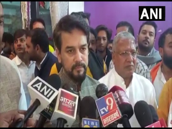 Union Minister for Youth Affairs and Sports Anurag Thakur (Photo/ANI)
