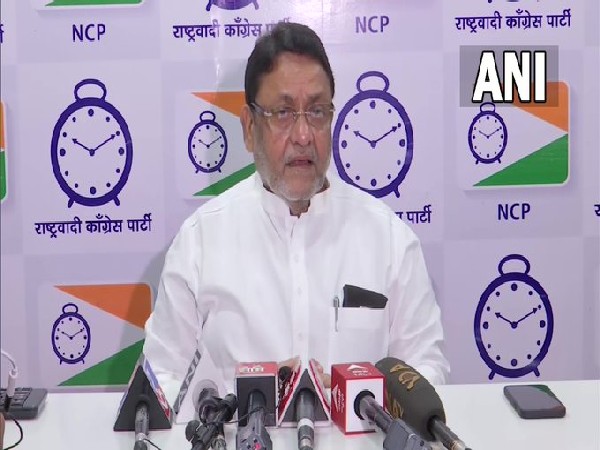 Maharashtra Minister and Nationalist Congress Party (NCP) leader Nawab Malik (Photo/ANI)