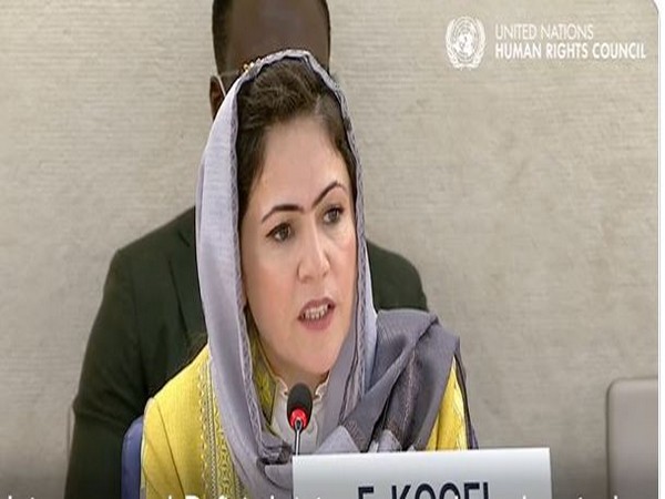 Fawzia Koofi, former deputy speaker of the Afghan Parliament