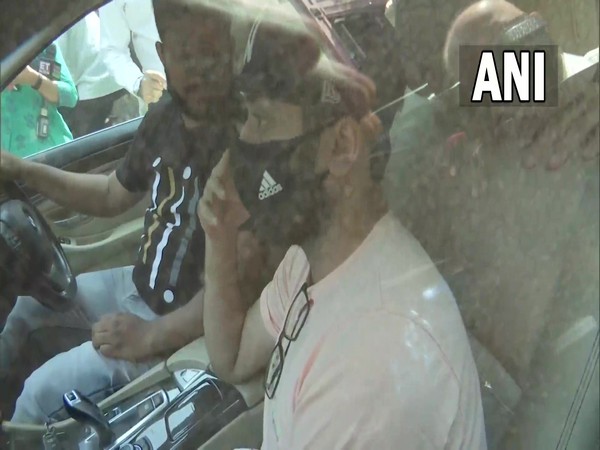 Arbaz Merchant clicked as he left the jail in Mumbai (Photo/ANI)
