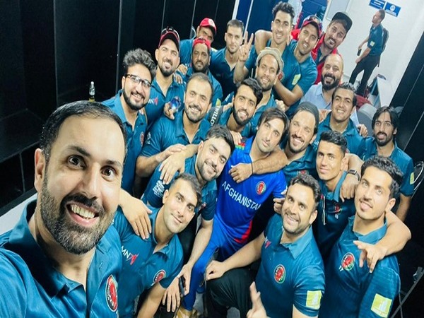 Afghanistan cricket team (Image: Rashid Khan's Twitter)