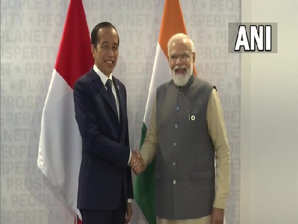 Prime Minister Narendra Modi with Indonesian President Joko Widodo