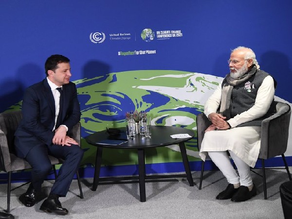 Prime Minister Narendra Modi met Ukrainian President Volodymyr Zelensky