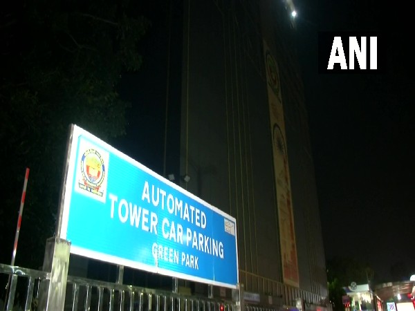 Electric floor plates at a multi-level parking lot in Green Park (Photo/ANI)