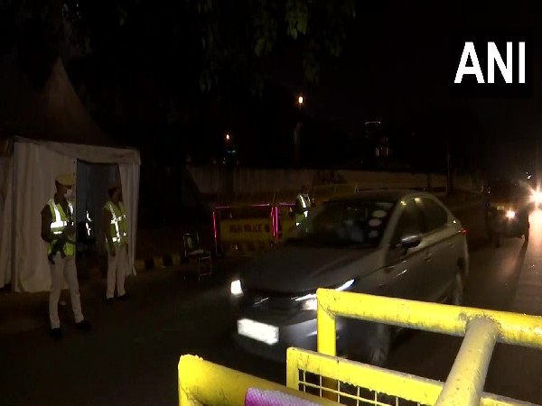 Heavy night patrolling is being done in Delhi ahead of Diwali. (Photos/ANI)