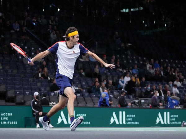 Taylor Fritz (Photo: Twitter/ROLEX PARIS MASTERS)